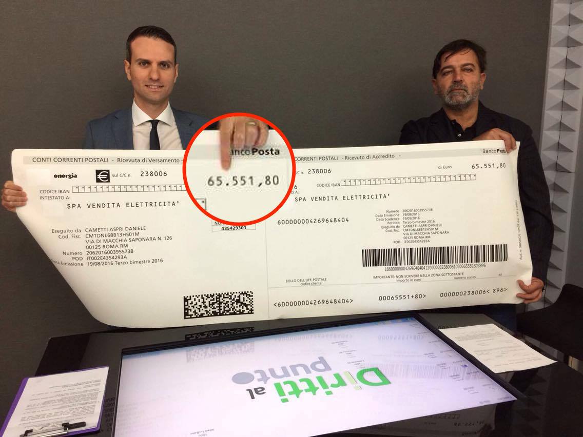 maxibolletta-luce-Acea-65mila euro